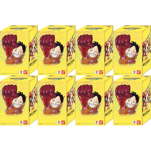 Display 8x One Piece Card Game Double Pack Set vol.4 - DP-04 - ENG