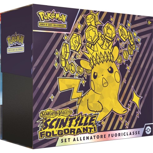 Pokémon Set Allenatore Fuoriclasse Scarlatto e Violetto - Scintille Folgoranti - ITA