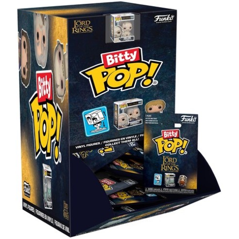 Bitty Lord Of The Rings POP! Vinyl Figure Display - 32 bustine - Signore degli Anelli 2,5 cm