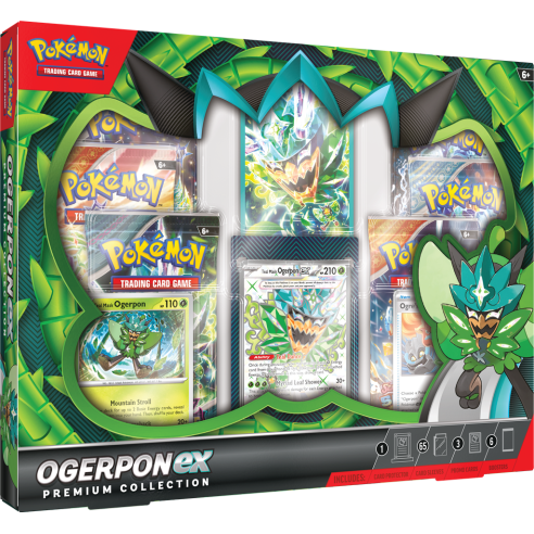 Pokemon - Ogerpon ex - Collezione Premium - ITA