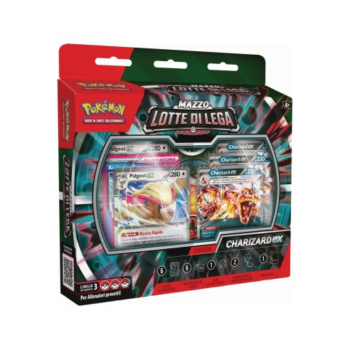 Pokemon - Mazzo Lotte di Lega - Charizard-ex - ITA