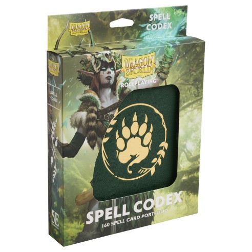 Dragon Shield - Portfolio - Spell Codex - Forest Green - AT-50016