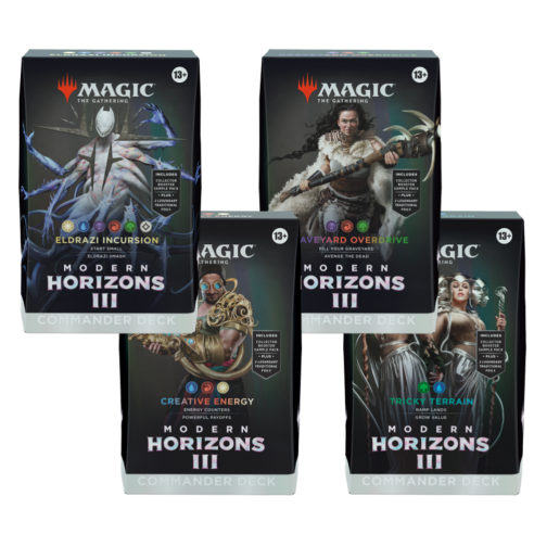 Magic Modern Horizons 3 - Commander Deck Display (4 Decks) - ENG