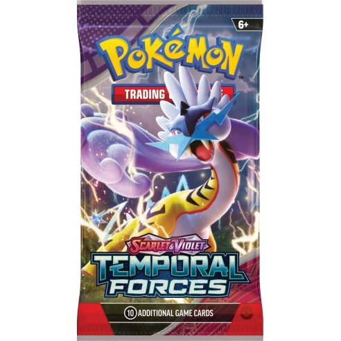 Pokemon Scarlet and Violet - Temporal Forces Booster Pack - ENG