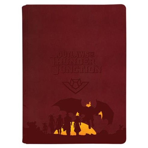 Ultra Pro - Outlaws of Thunder Junction Set Symbol and Gang Silhouette 9-Pocket Premium Zippered