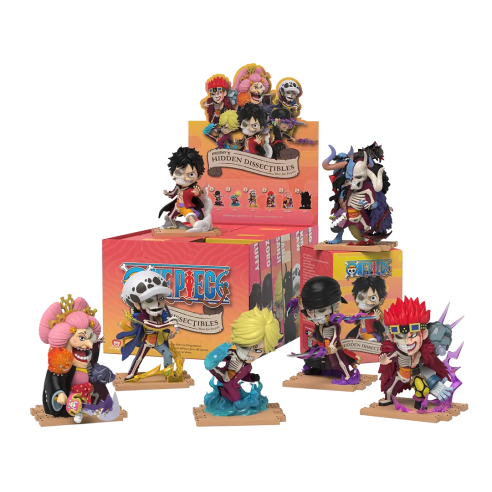 One Piece: Freeny's Hidden Dissectibles Wano Edition Mighty Jaxx Blind Box Assortito