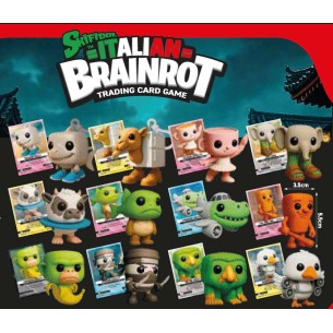 Italian Brainrot - Box 12 Buste - Portachiavi + Carta... 2