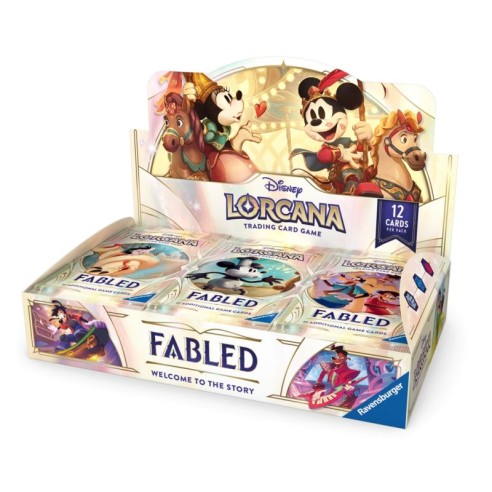 Disney Lorcana - Capitolo 9 - Fabled - Booster Box - 24 Buste - ENG