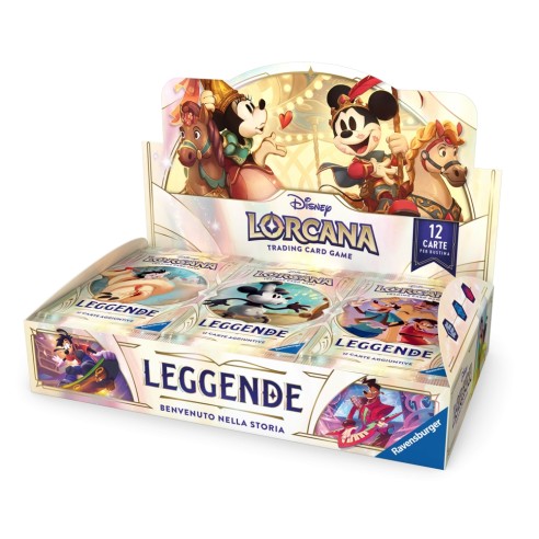 Disney Lorcana - Capitolo 9 - Leggende - Booster Box - 24 Buste - ITA