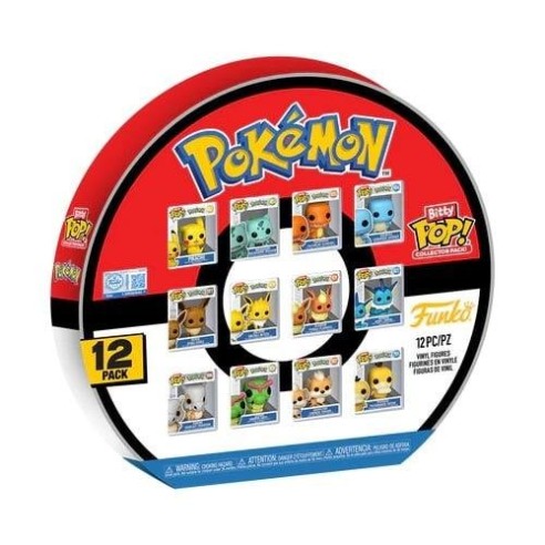 Bitty Pokemon POP! Vinyl Figure 12-Pack Pokemon 2,5 cm