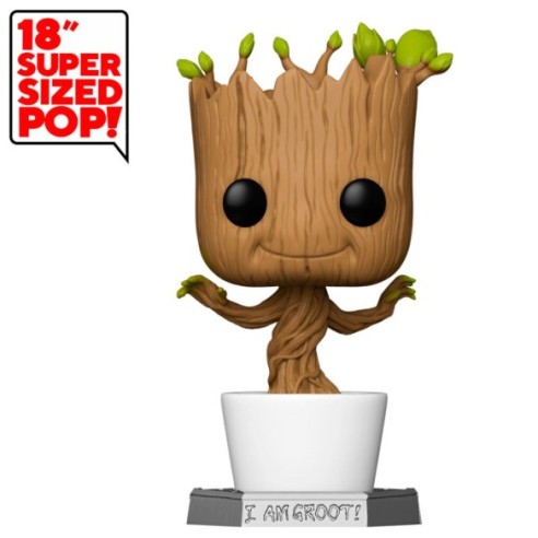 Guardians of the Galaxy Super Sized POP! Marvel Vinyl Figure Dancing Groot 46 cm