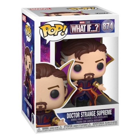 Marvel What If...? POP! Marvel Vinyl Figure Doctor Strange Supreme 9 cm
