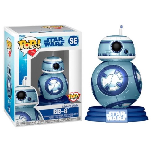 Star Wars Make a Wish 2022 POP! Star Wars Vinyl Figure BB-8 (Metallic) 9 cm