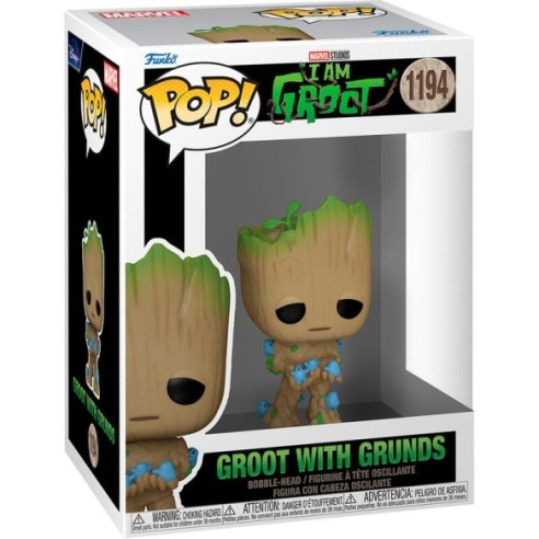 Marvel I am Groot POP! Animation Figure Groot with Grunds