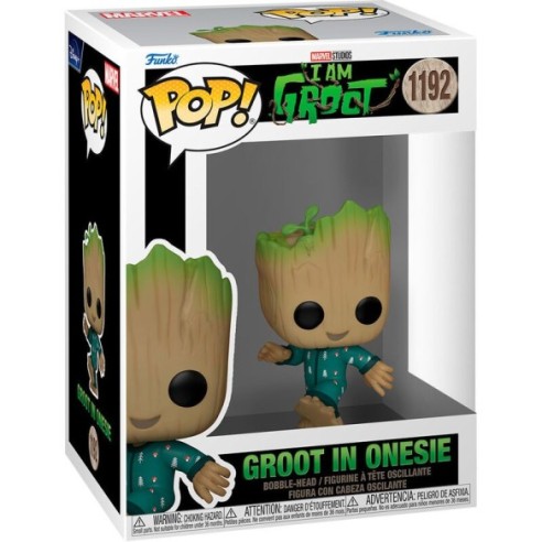 Marvel I am Groot POP! Animation Figure Groot in Onesie