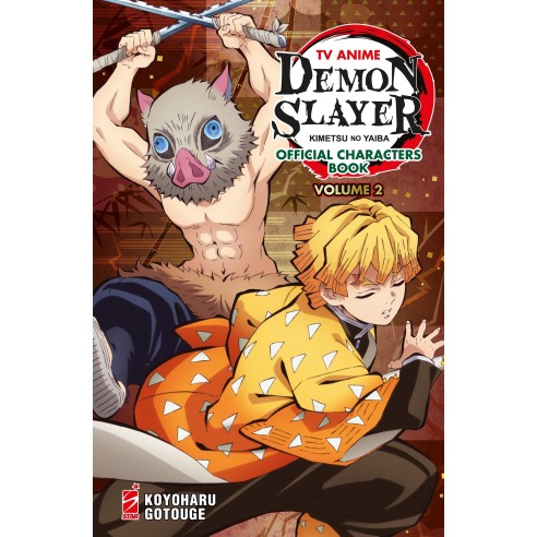 Demon Slayer - Kimetsu No Yaiba Tv Anime Characters Book 2