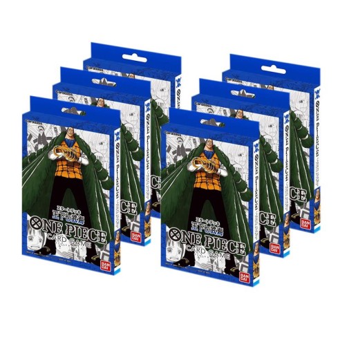 Display 6x One Piece Card Game Starter Deck The Seven Warlords of the Sea - ST-03 - ENG