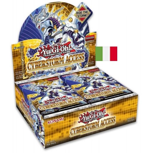 Yu-Gi-Oh! - Display Accesso Cybertempesta (24 Buste) ITA - 1a Edizione