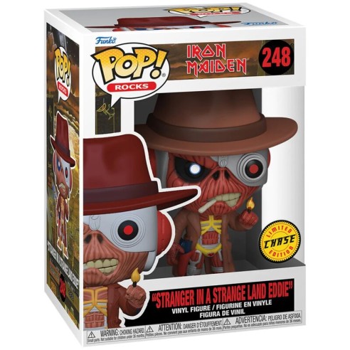 (5+1) Iron Maiden POP! Eddie Somewhere in Time 9 cm (Assortimento 5 Pop + 1 Pop Chase)