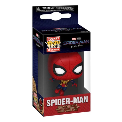 Portachiavi Spider-Man: No Way Home POP! Vinyl Keychains 4 cm Spider-Man