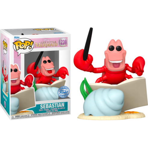 The Little Mermaid POP! Disney Vinyl Figure Sebastian 9 cm Limited Edition