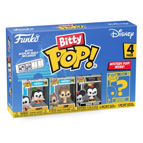 Bitty Disney POP! Vinyl Figure 4-Pack Goofy 2,5 cm