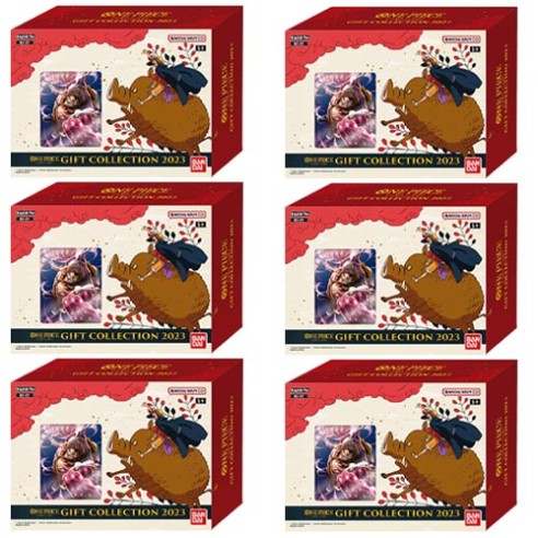 Display 6x One Piece Card Game Gift Box 2023 - GB-01 - ENG