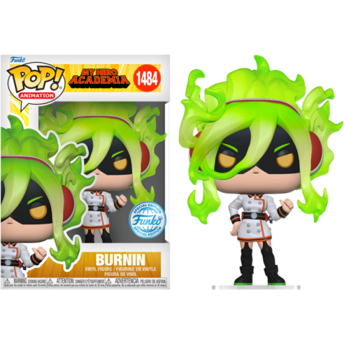 My Hero Academia POP! Animation Vinyl Figure Burnin 9 cm Special Edition