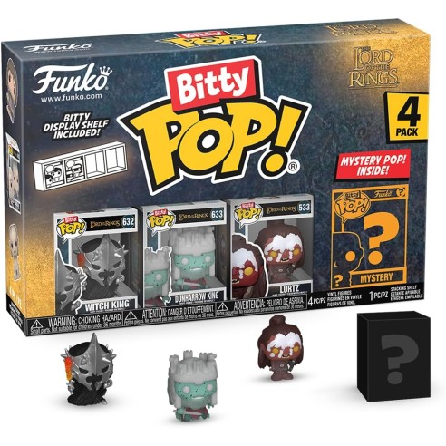Bitty Lord of the Ring POP! Vinyl Figure 4-Pack Witch King 2,5 cm