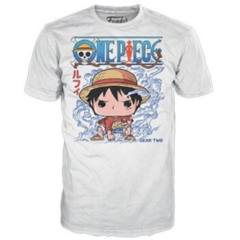 One Piece - Pop Funko e Tee Box Luffy (T-Shirt XL)