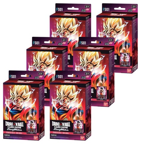 Dragon Ball Super TCG: Display 6 x Fusion World Starter Deck FS01 - ING