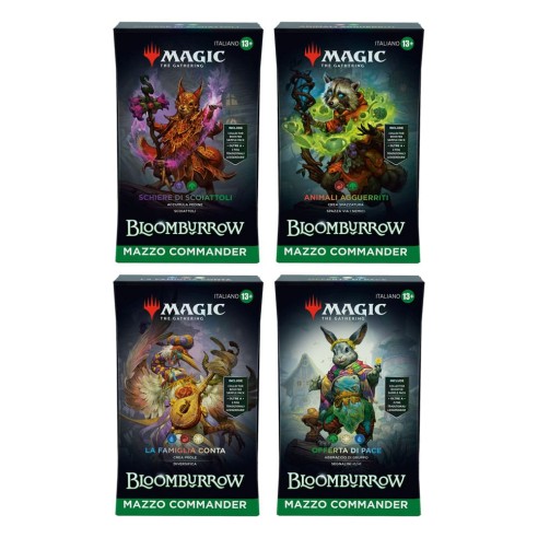 Magic Bloomburrow - Display da 4 - Mazzo Commander - ITA