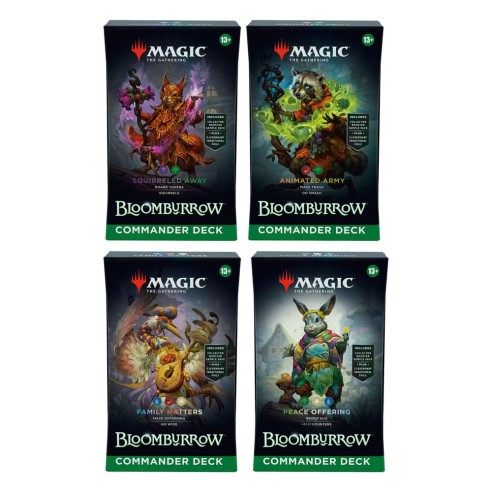 Magic Bloomburrow - Display da 4 - Commander Decks - ENG