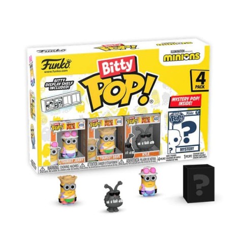 Bitty Minions POP! Vinyl Figure 4-Pack Young Gru 2,5 cm