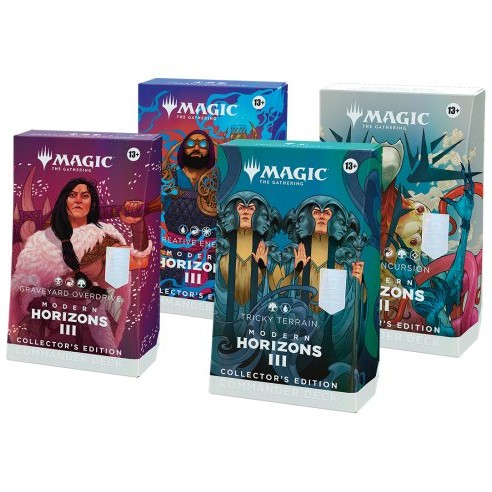 Magic Modern Horizons 3 - Collector Commander Deck Display (4 Decks) - ENG