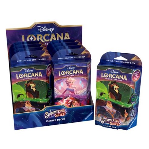 Disney Lorcana - Capitolo 5 - Shimmering Skies - 8 Starter Deck - ENG