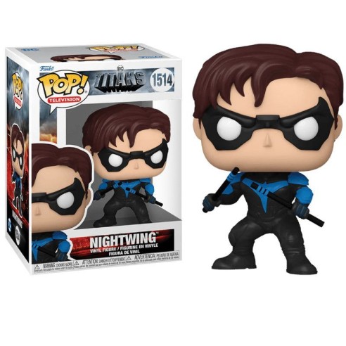 DC Titans Pop! Animation Vinyl Figure Nightwing 9 cm